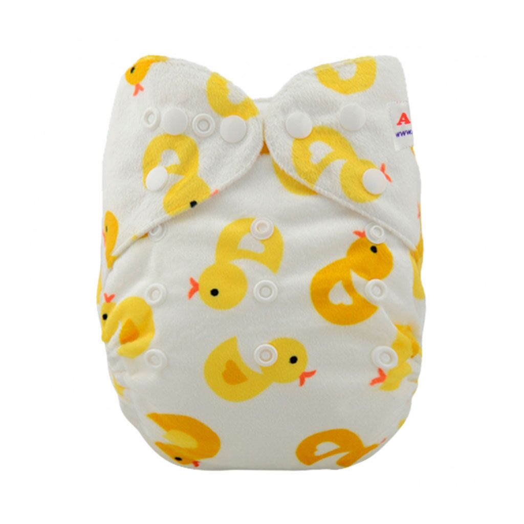 A24A Pañal de Tela Unitalla Alva Baby - Patitos - Llegada 30 Julio aprox - Imagen 1