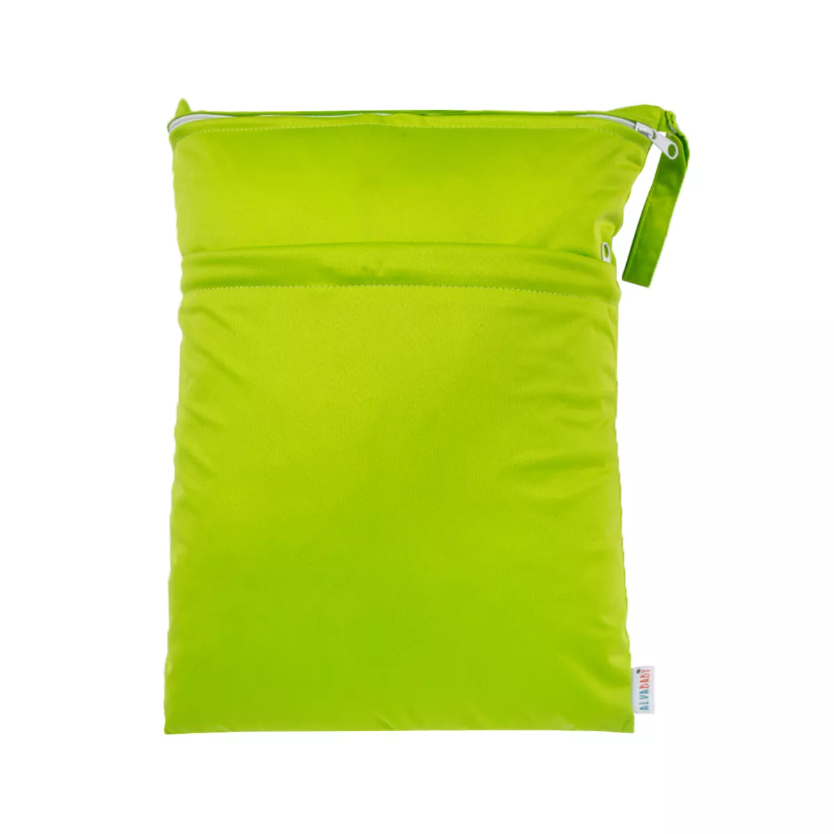 Wet Bag verde limon WetBag - Bolsa para almacenar Pañales Sucios - Capacidad 7 a 9 Pañales - Verde Limón - Imagen 1