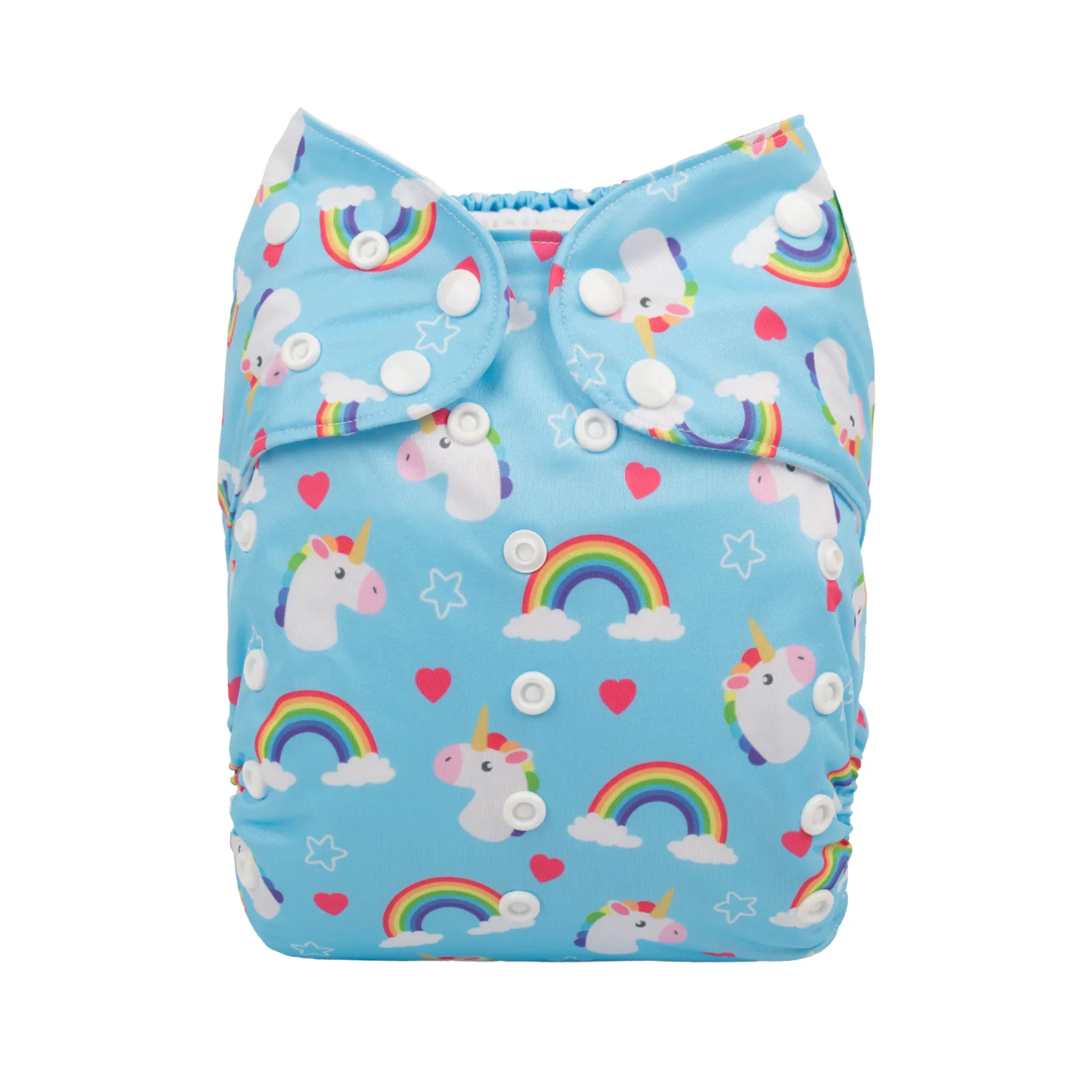 Pañal de Tela Big Size - Ajustable hasta los 6 años aprox - Unicornio - Imagen 1