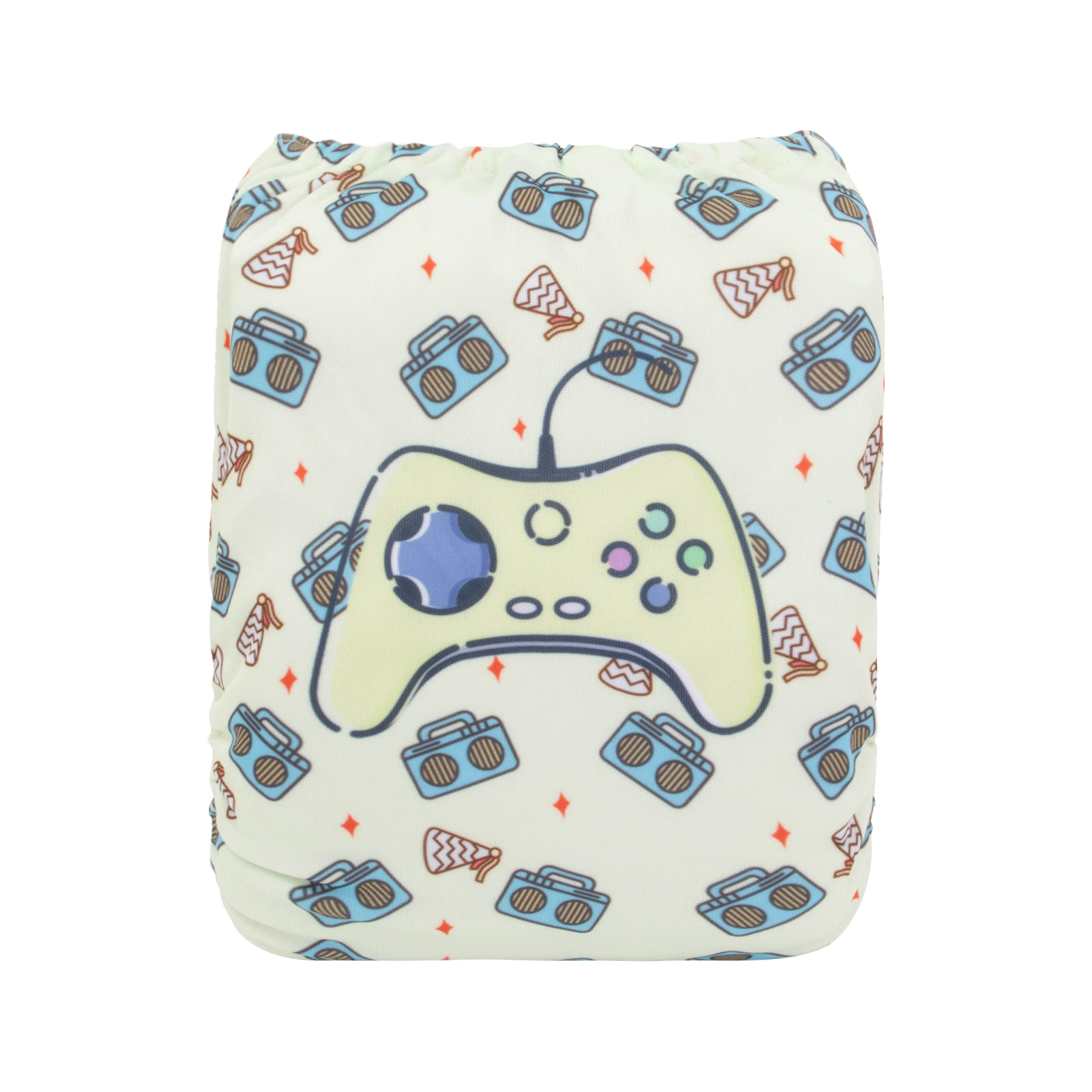 Pañal de Tela Unitalla Alva Baby - Estampado de Edición Especial - Nintendo - Llegada 7 Julio aprox - Imagen 1