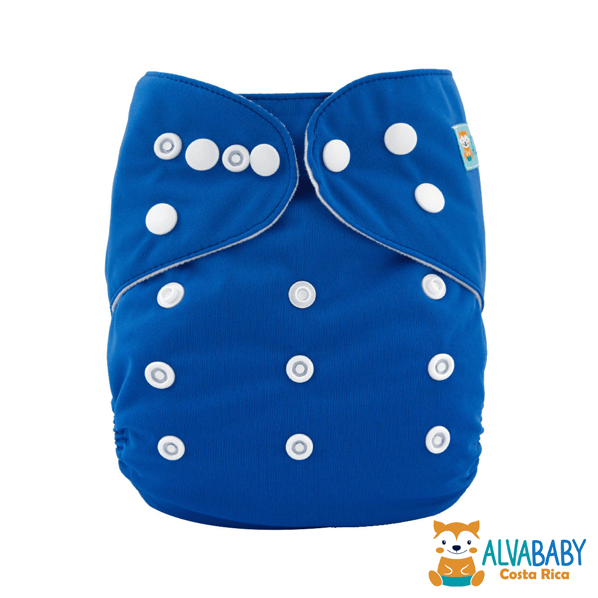 Pañal de Tela Unitalla Alva Baby Liso - Azul Oscuro - Llegada 30 Julio aprox - Imagen 1