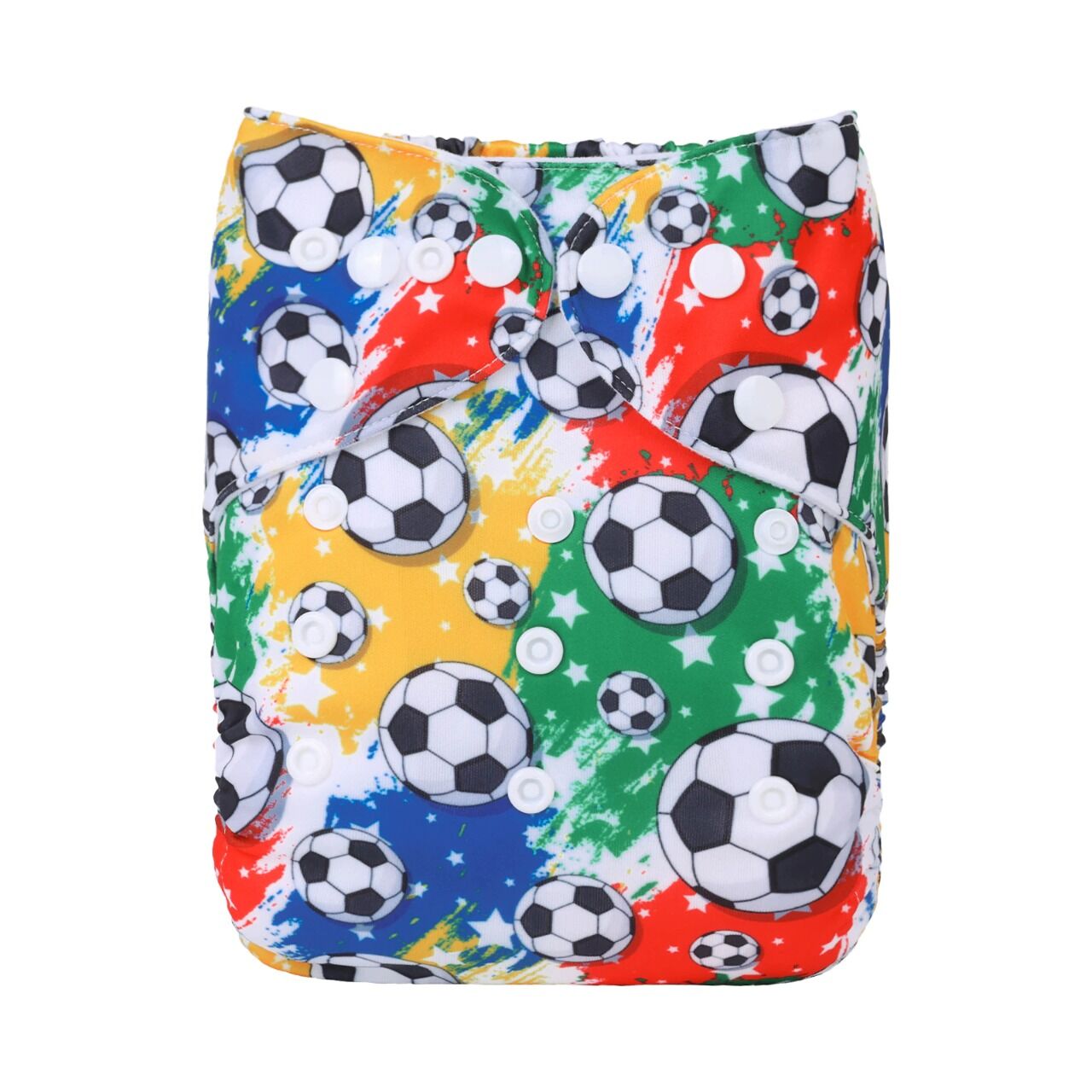 Pañal de Tela Unitalla Alva Baby - Futbol  - Llegada 30 Julio aprox - Imagen 1