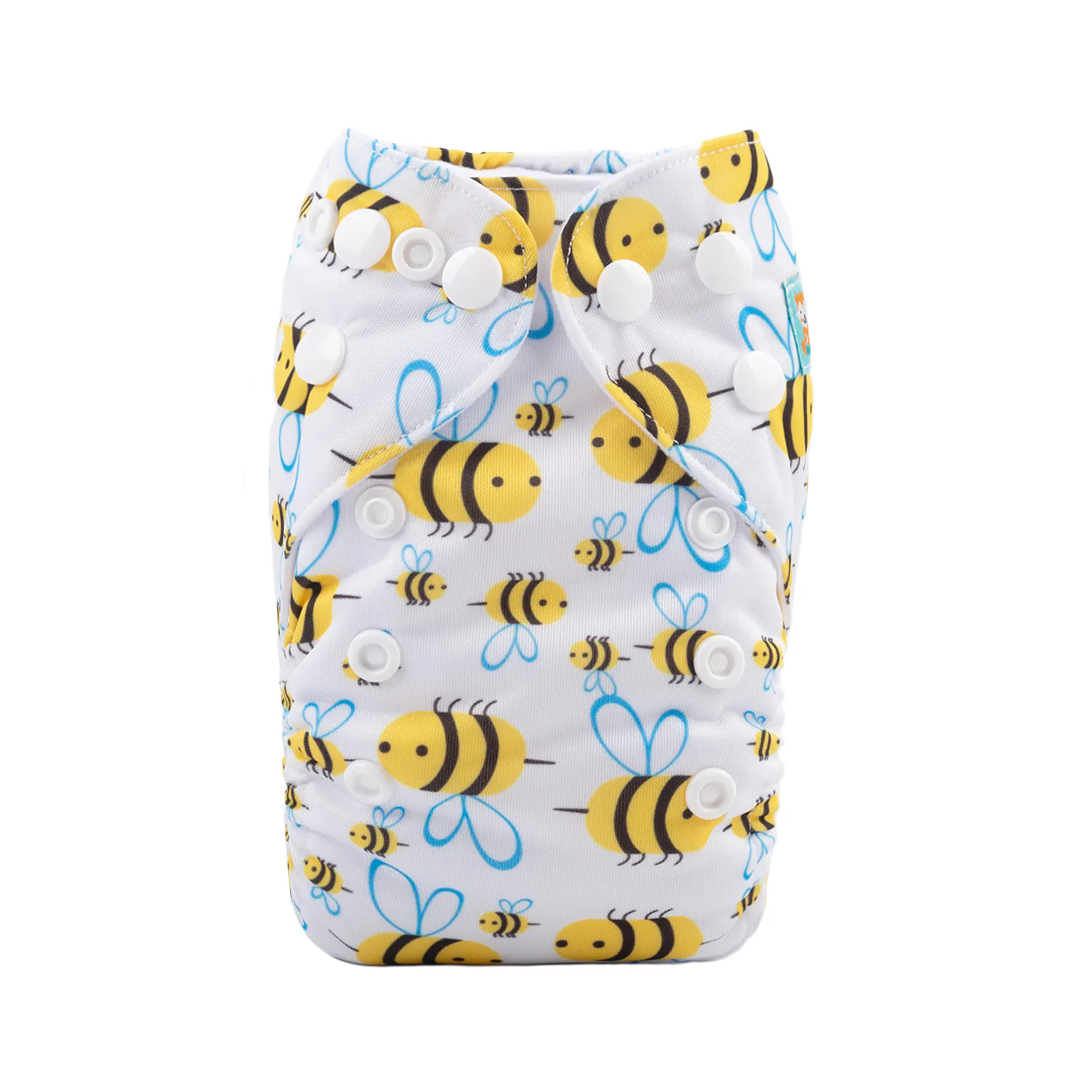 Recien Nacido Abejas Pañal de Tela Recién Nacido Alva Baby - Abejas - Imagen 1