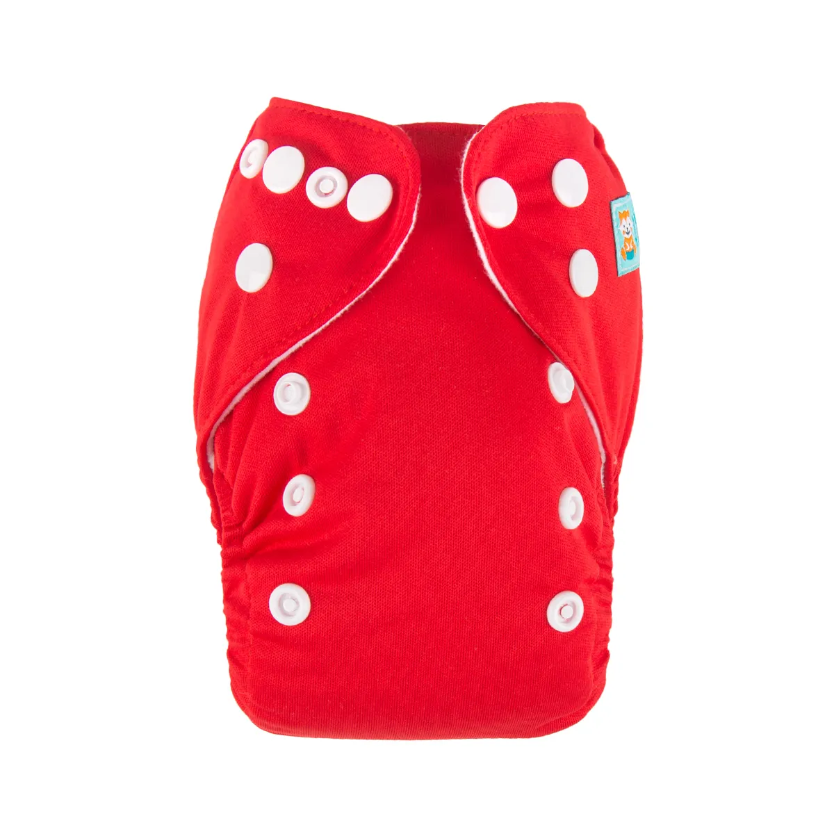 Recien Nacido Rojo Pañal de Tela Recién Nacido Alva Baby - Rojo - Imagen 1