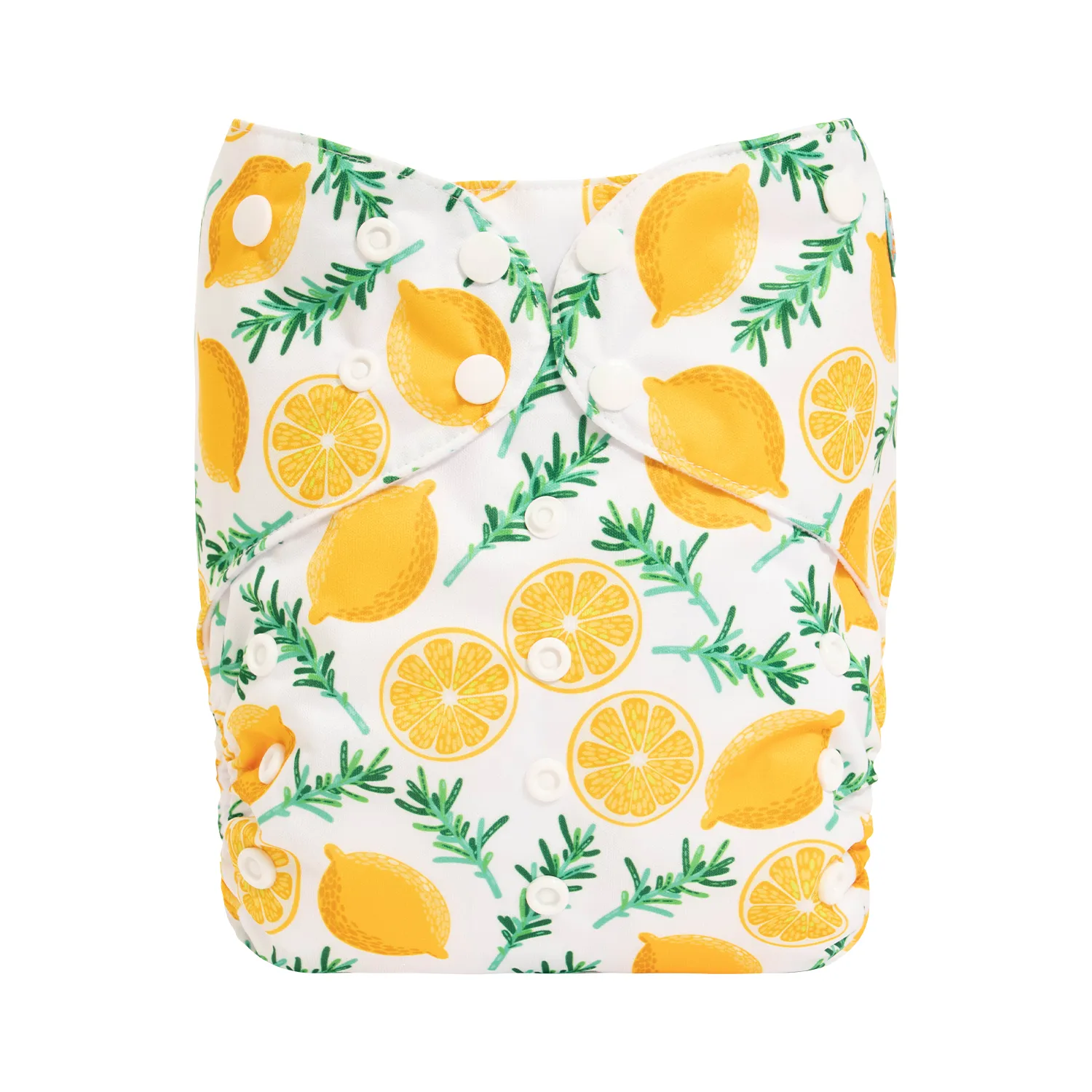 Pañal de Tela Big Size - Ajustable hasta los 6 años aprox - Limones - Imagen 1