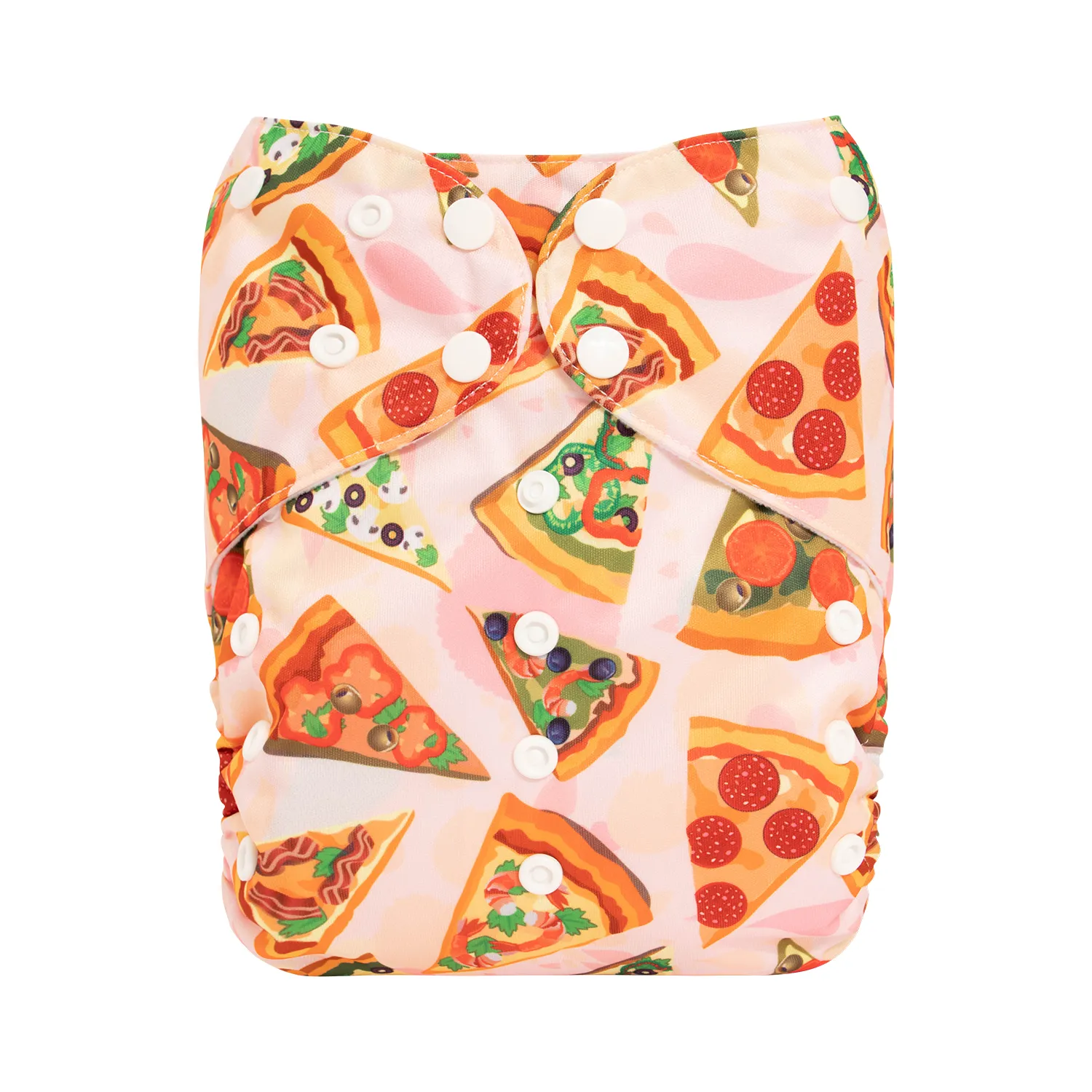 Pañal de Tela Big Size - Ajustable hasta los 6 años aprox - Pizza - Imagen 1