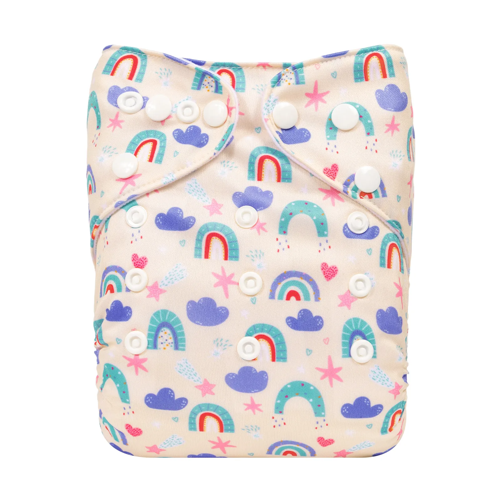 cca061025c Pañal de Tela Unitalla Alva Baby - Est de Edición Especial- Arcoiris - Llegada 30 Julio aprox - Imagen 1
