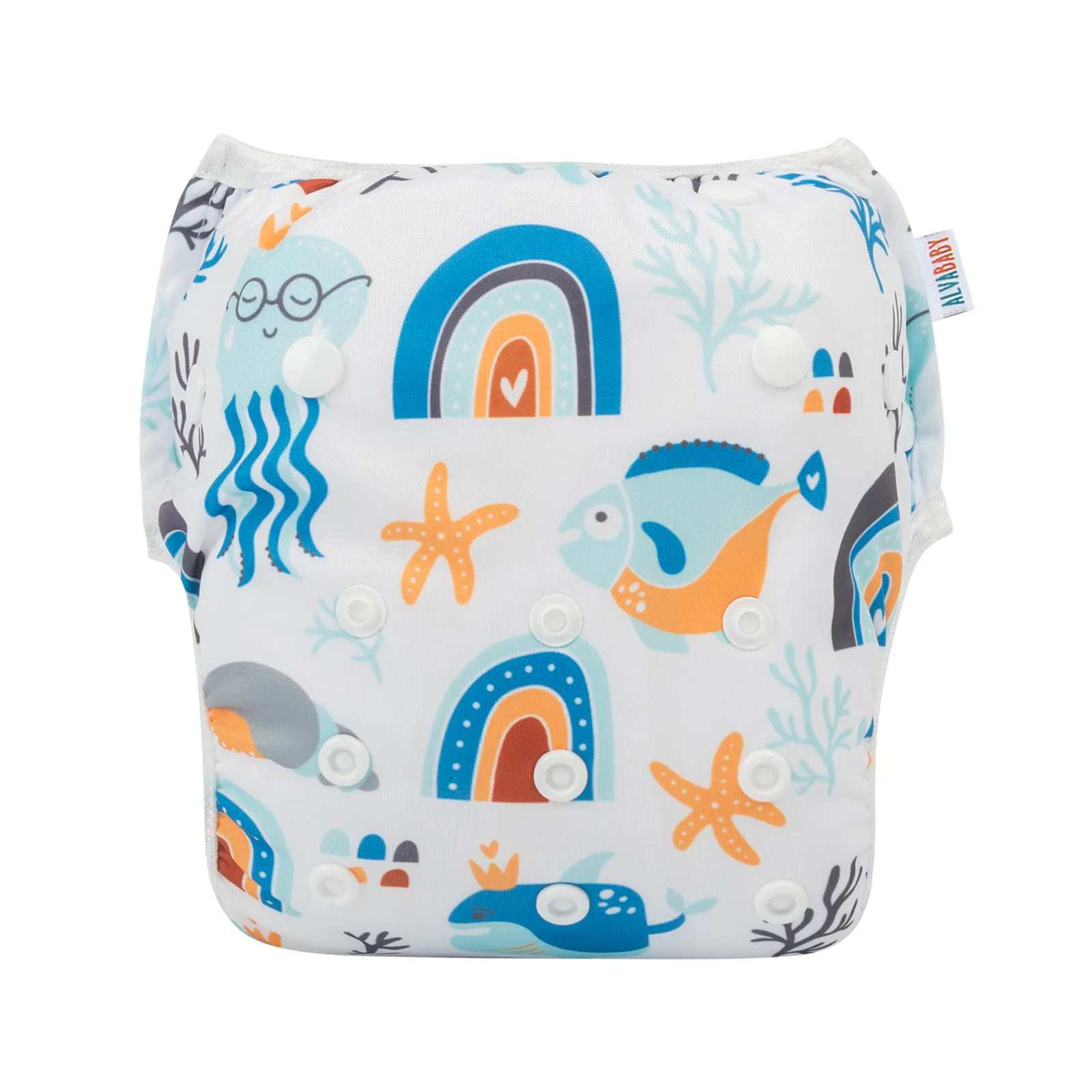 Pañal de Piscina y Playa Reutilizable -  Talla 0 a 18meses - Imagen 1