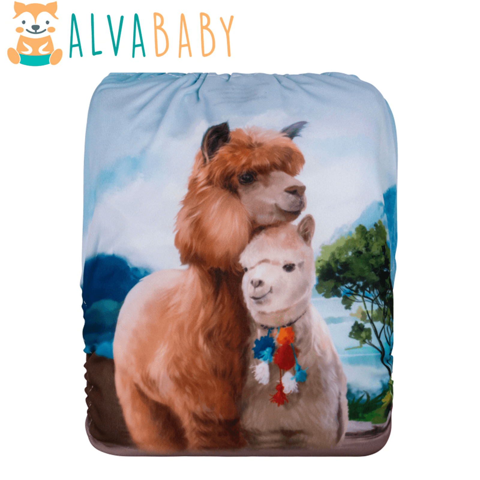 Pañal de Tela Unitalla Alva Baby - Est de Edición Especial - Llama - Llegada 30 Julio aprox - Imagen 1