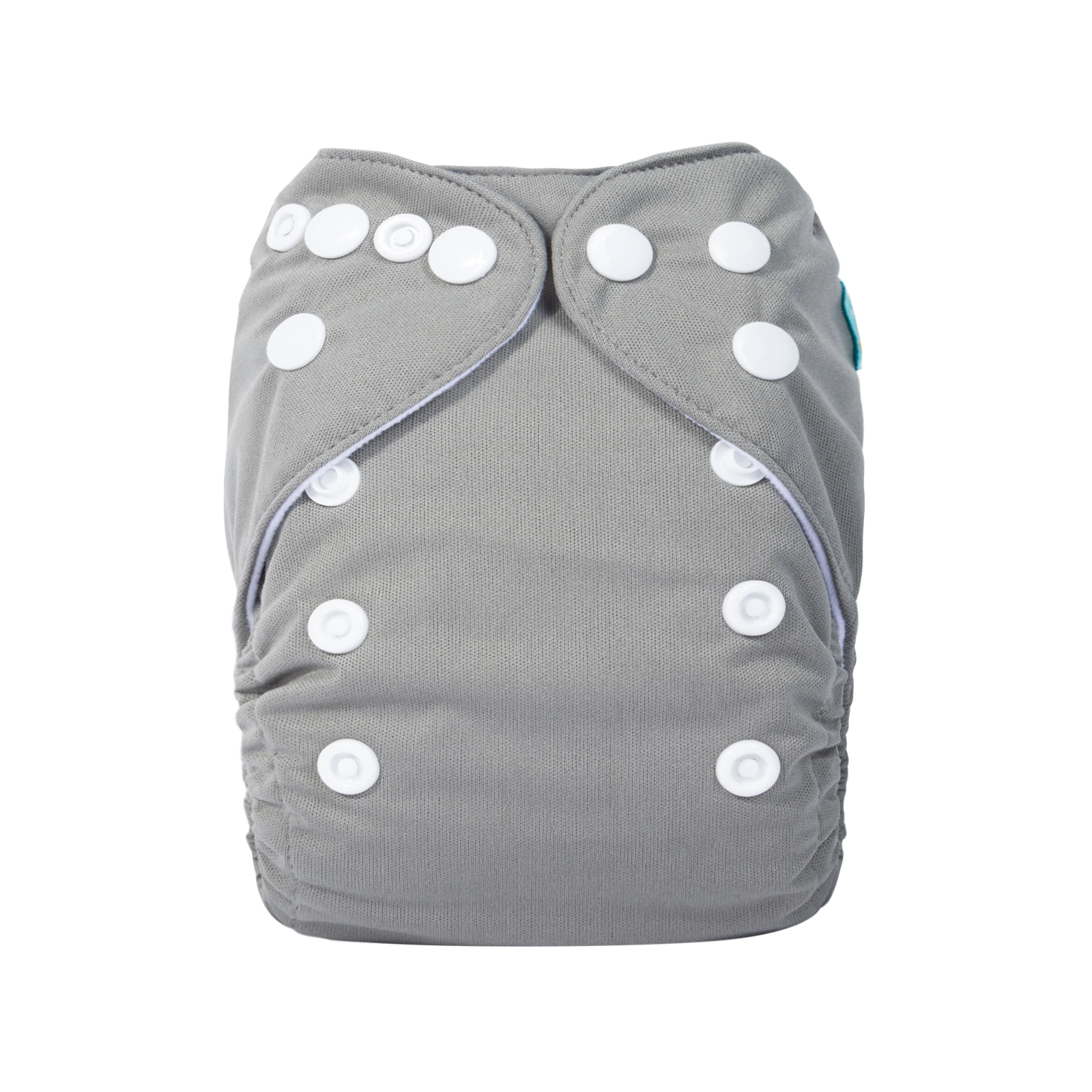 Pañal de Tela Recién Nacido Alva Baby - Gris - Imagen 1