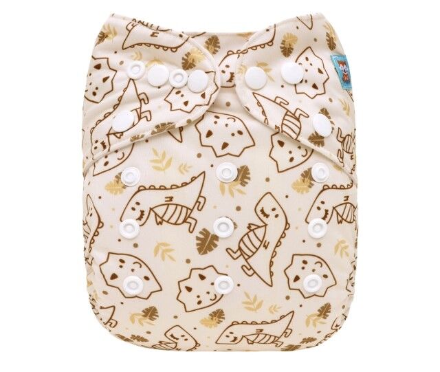 AO-EW20A Pañal de Tela Unitalla Alva Baby - Todo en 1 (Absorbente Cosido) Pre-Venta - Llegada aprox 30 Julio - Imagen 1