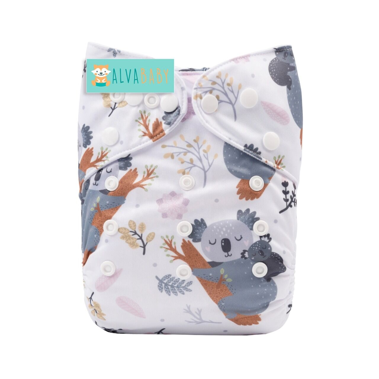 Pañal de Tela Unitalla Alva Baby Edición Especial - Koala  - Llegada 16 Agosto Aprox - Imagen 1
