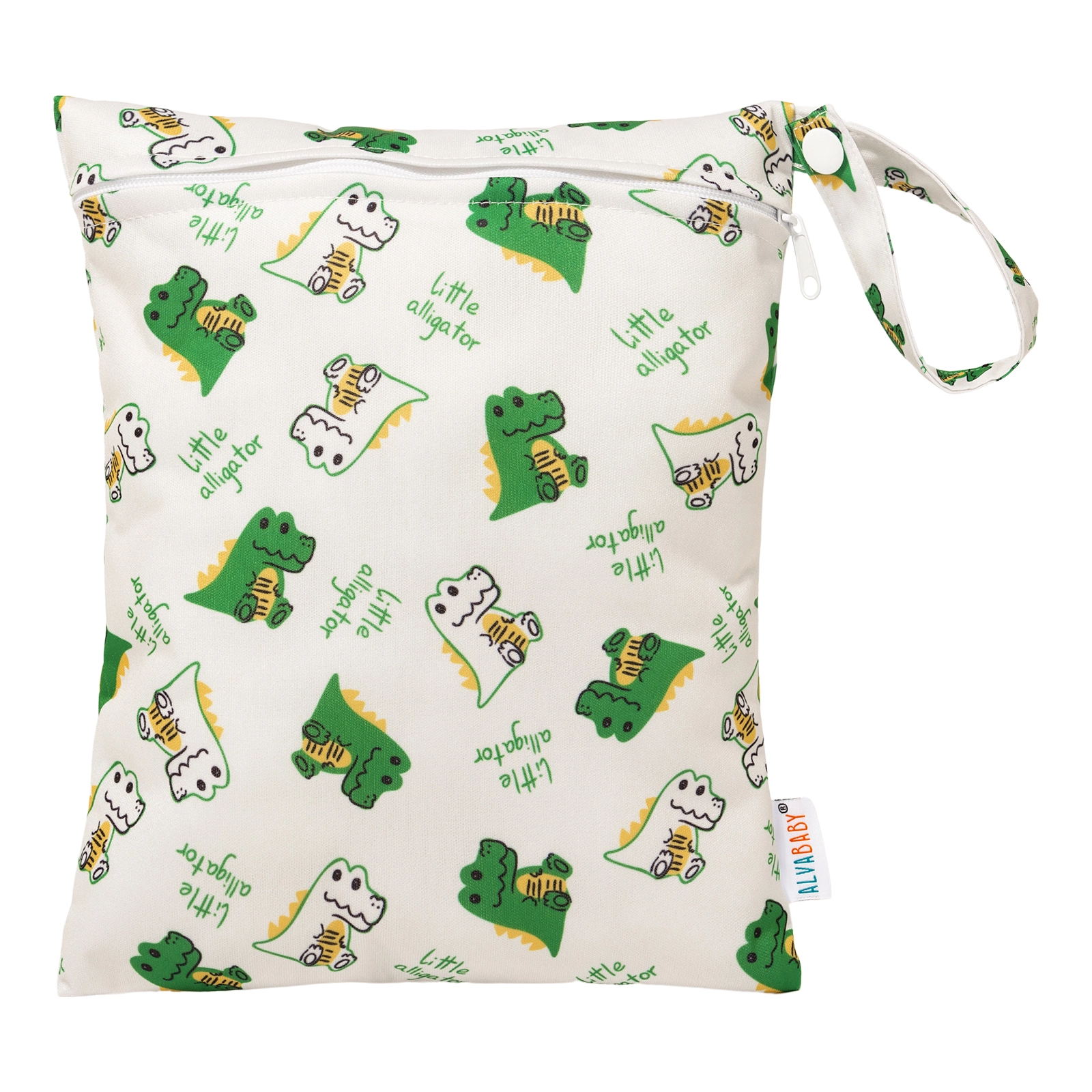 99d29bb8ec WetBag Pequeña - Capacidad 2 Pañales aprox - Bolsa para almacenar Pañales sucios- Dinos - Imagen 1