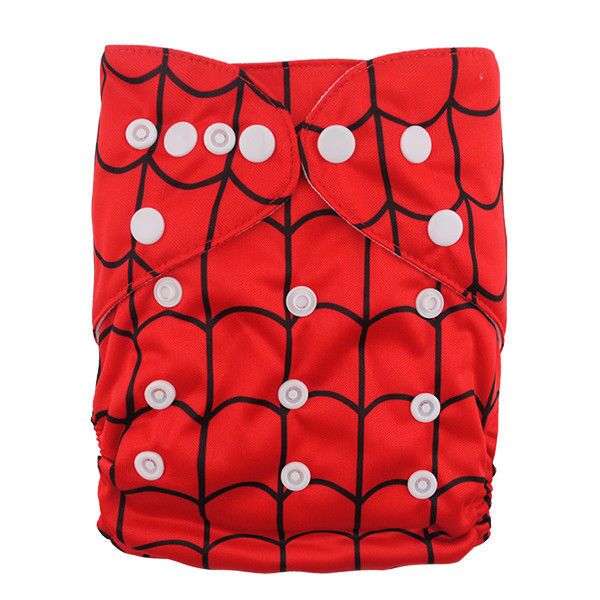 Pañal de Tela Unitalla Alva Baby - Spiderman - Llegada 16 Agosto Aprox - Imagen 1
