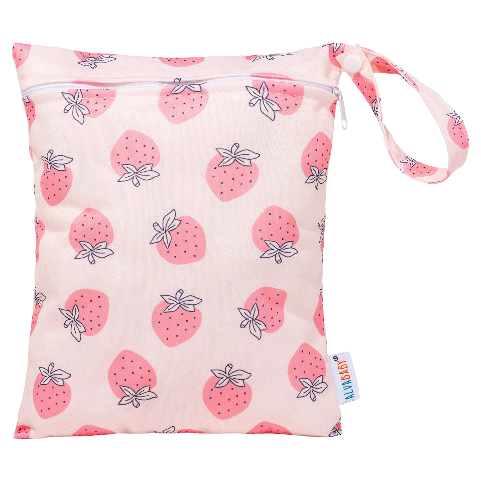 bb863bf5bd WetBag Pequeña - Capacidad 2 Pañales aprox - Bolsa para almacenar Pañales sucios- Fresas - Imagen 1